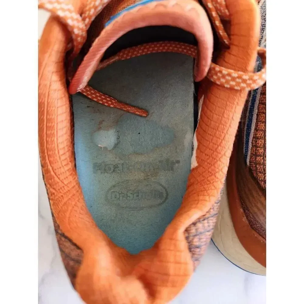 Merrell Rubato women's 6.5 bright orange athletic sneakers Burnished